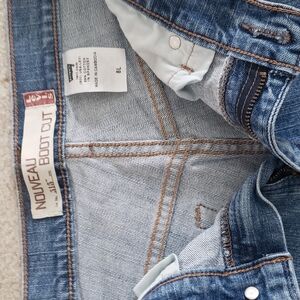 Levi's Classic Blue Boot Cut Jeans with Signature Stitching